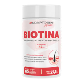Biotina 27,6g - 60 caps
