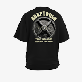 Camiseta Adaptogen Oversized Anilha Preta