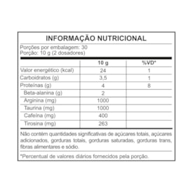 Panic Pré Treino 300g