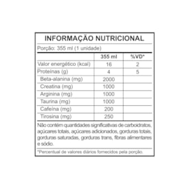 Panic Pré Treino Drink  355ml Pack com 6 un - 4 sabores