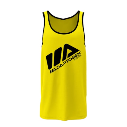 Regata Team Adaptogen Amarelo com Preto