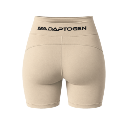 Short Mocha Feminino Adaptogen Poliamida com Bolso Atrás