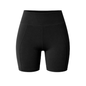 Short Preto Feminino Adaptogen Poliamida com Bolso Atrás