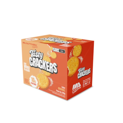 Tasty Crackers 50g - 10 un - 3 sabores