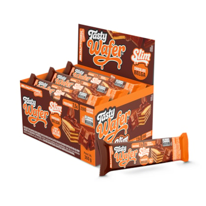 Tasty Wafer Slim 30g - 12 un - 5 sabores