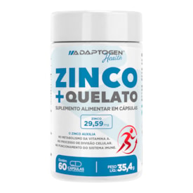 Zinco + Quelato 35,4g - 60 caps