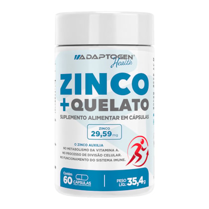 Zinco + Quelato 35,4g - 60 caps
